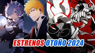  ESTRENOS ANIME TEMPORADA OTOÑO 2024 y donde verlos | Rincón Otaku