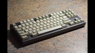 Tiamo V1 Typing Test (Cherry mx brown)