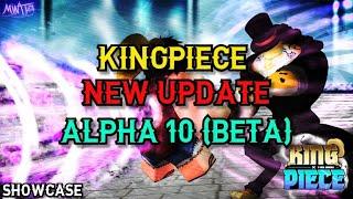 KINGPIECE NEW UPDATE | ALPHA 10 (BETA) | ROBLOX | SHANKSPLAYS [CODES]