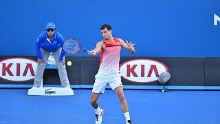 Grigor Dimitrov v Paolo Lorenzi highlights (1R) | Australian Open 2016