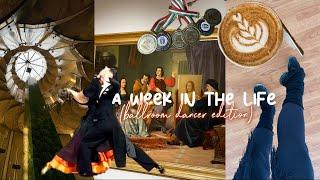 Trainings, museum, competition. One week of ballroom dancer 5/8 (eng/rus)