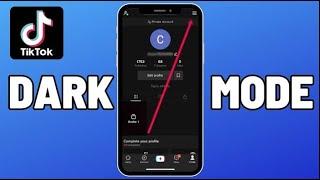 How to Turn on Dark Mode on Tiktok in 2023 | Tiktok New Update