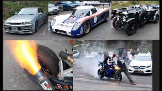 CRAZY CHEDDAR GORGE ULTIMA GTR, ER34 SKYLINE, FLAMES