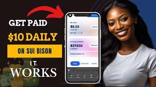 GET Paid $10 Daily on Telegram | SUI Bison Full Tutorial