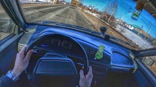 BEHIND THE WHEEL / LADA 2113 SAMARA [1.6 81hp]  / POV TEST DRIVE / FIRST PERSON TEST DRIVE