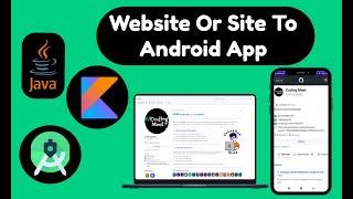 How to Convert Any Website into App (Webview) in Android Studio Kotlin