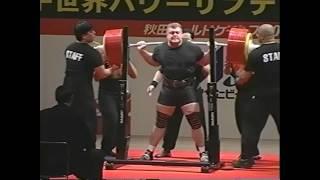 Zydrunas Savickas 'Big Z' - IPF Powerlifting Championship 2000