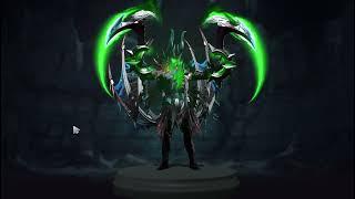 Terrorblade Arcana Champion's Green Gem