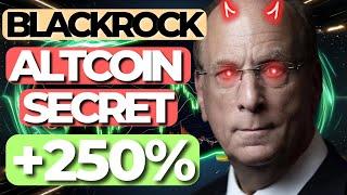  L’ALTCOIN SECRET QUE BLACKROCK UTILISE DÉJÀ !  (ça va péter ..)