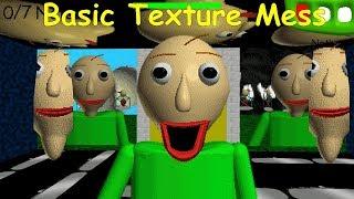 Basic Texture Mess - Baldi's Basics V1.4.1 Mod