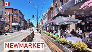 NEWMARKET Ontario - Events on Main Street - 4K Canada travel vlogs