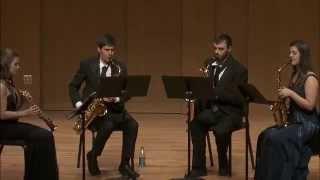 Histoire du Tango by Piazzolla for Saxophone Quartet