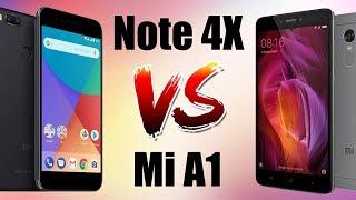 Xiaomi Mi A1 vs Redmi Note 4X сравнение, тест камер.