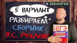 Разбор 5 варианта | Рохлов 2023  | БИОЛОГИЯ ЕГЭ