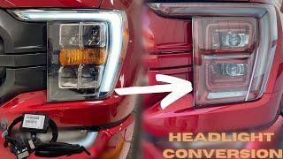 '21-'23 F-150 Factory Headlight Conversion (FULL Install AND Functionality)