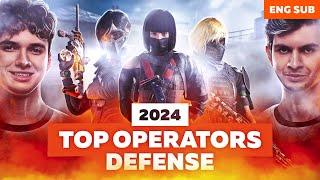 ЛУЧШИЕ ОПЕРАТИВНИКИ В ЗАЩИТЕ 2024 ОТ P4SH4 И SHEPPARD | VIRTUS.PRO R6S