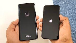 One Plus 7 Pro vs iPhone X SpeedTest & Camera Comparison