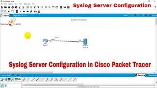 How to Configure Syslog Server in Cisco Packet Tracer | Technical Hakim #SyslogConfiguration CCNA