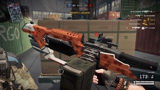 Warface Weapons - Ares M60E4 - Team Deathmatch - Hangar