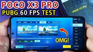 Poco X3 Pro PUBG 60 FPS GAMING TEST! Snapdragon 860 PUBG MOBILE TEST 