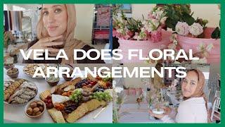 Making floral arrangements w VELA | VELA Vlog Ep. 6 | Behind the Scenes