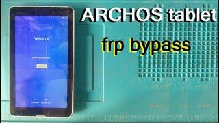 archos tablet frp bypass android 7