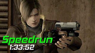 Resident Evil 4 Speedrun in 1:33:52 | Any% | Professional