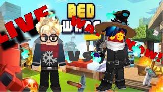 Playing blockman go bedwars | EVERBG2 Live watch now!!