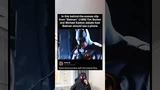 In this behind-the-scenes clip from “Batman” (1989), Tim Burton