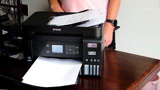 The All New EPSON EcoTank ET-3850 - Pt. 2: Demo inc. ADF, Double Sided Printing