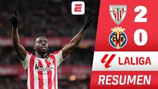 ATHLETIC CLUB venció 2-0 al VILLARREAL y está CERCA de REAL MADRID y BARCELONA | RESUMEN | La Liga