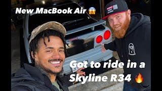 I Got to Ride in a R34 SKYLINE & Fan Mail UNBOXING️‍