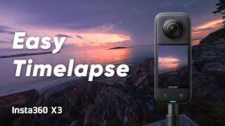 Insta360 X3 - How to Shoot and Create Timelapses in 3 Minutes (ft. Lincolas)