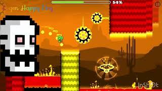 Geometry Dash Subzero - Level 1: Press Start (100% Complete)