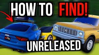 How to see UNRELEASED CARS! (Greenville Roblox)