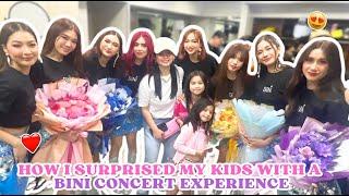 How I Surprised My Kids with a Bini Concert Experience | Mariel Padilla Vlog