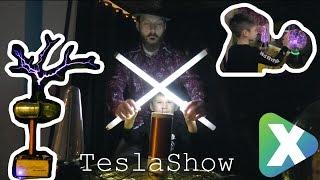 Tesla Show, эксперементы с электричеством, плазма шары, дядю валит током, EgorX