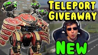 TELEPORT GIVEAWAY - 200X New REVENANT War Robots - Gameplay WR