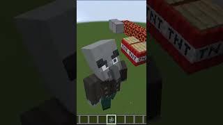 Minecraft Vindicator IQ Test  #minecraft