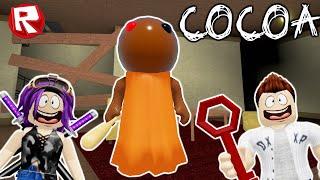 СМЕШНАЯ ПАРОДИЯ на ПИГГИ в роблокс или КАК МЫ СБЕГАЛИ от КАКАО | COCOA roblox