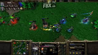 Warcraft III [1.30.4] Ud vs Elf- 3 Hero Imba RPG Part 1