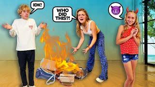 My EVIL Little Sister PRANKS My GIRLFRIEND **BAD IDEA** |Lev Cameron