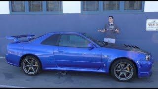 Обзор легального в США R34 Nissan Skyline GT-R