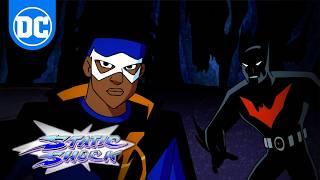 Static Shock - Static Meets Terry McGinnis and Bruce Wayne | Super Scenes | DC