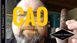 CAO Flathead Steel Horse Cigar Review S02;Ep16