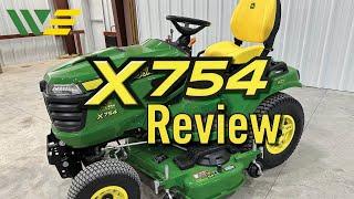 2023 John Deere X754 Lawn Mower Review & Walkaround