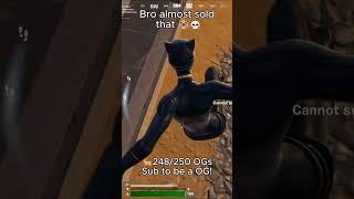 Bro almost sold that  #fortnite #gaming #shorts