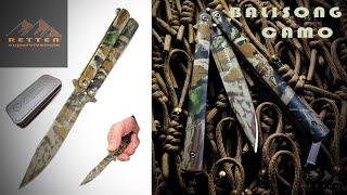 Magnum Boker Balisong Argentina Camo Lightweight Modelo Unboxing Retten Supervivencia