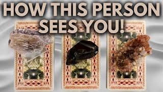 HOW THIS PERSON SEES YOU!!  PICK A CARD TIMELESS TAROT READING