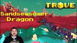 TROVE- Sandseasower Dragon. How to craft and find fragments.